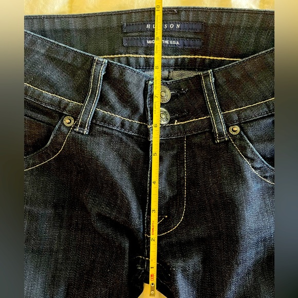 Hudson dark wash bootcut jeans, size 24 - Picture 10 of 11